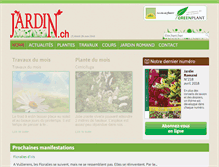 Tablet Screenshot of jardin.ch